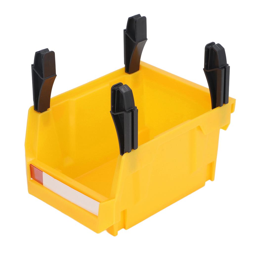 Teilelagerregal Wandmontiert Stapelbar Werkzeugkasten für Geschäft Schraubenorganisator Verdickt Schräge Öffnung