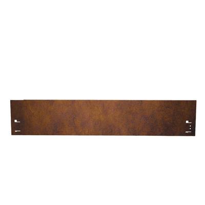 Garden Edge - ICH-ZAPFE.DE - Corten Steel - 120 Cm Long - 13.5 Cm High - Brown