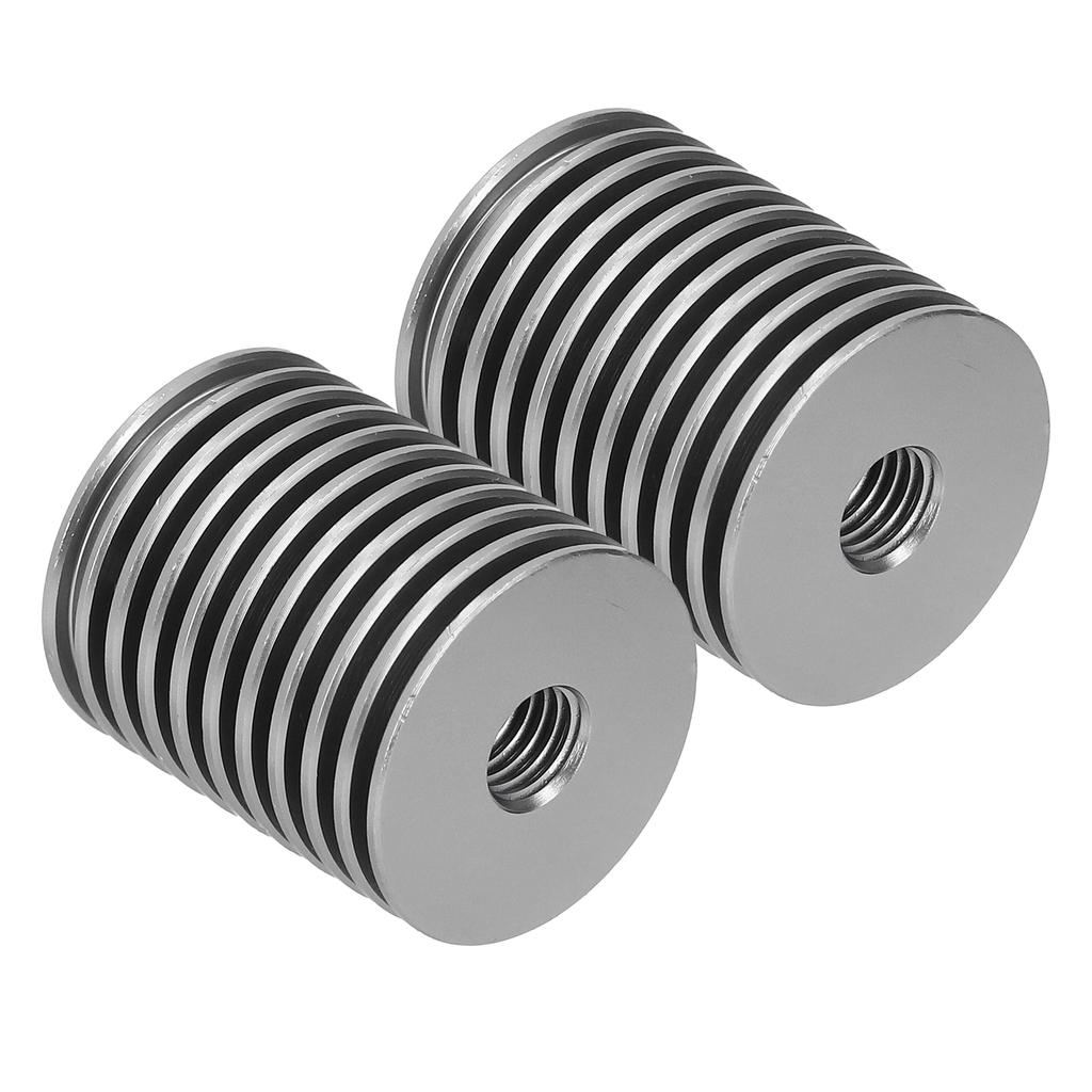 2Pcs 3D Printer Heatsink Kit for Voron 0.1 0.2 Hotend V6 CNC Aluminum Cooler Cinerous