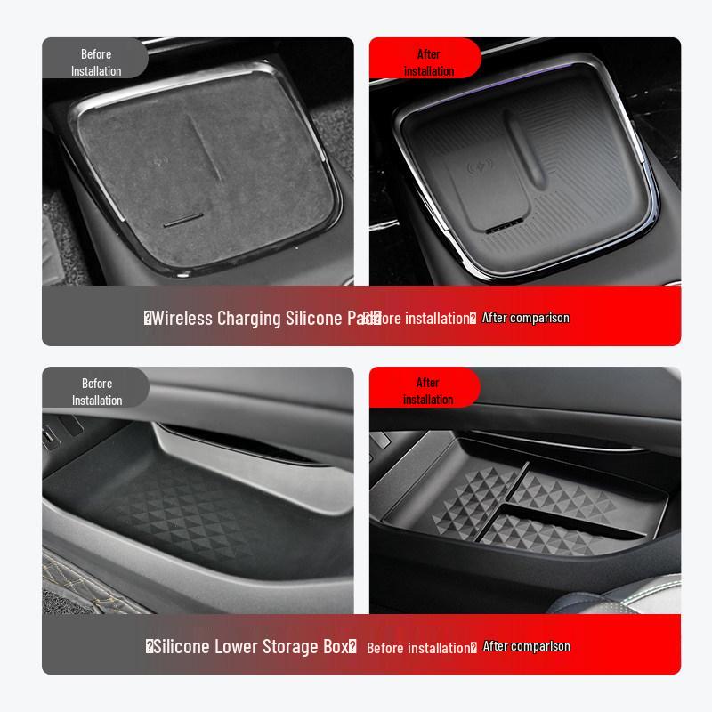 2025 Deep Blue SL03 Center Console Armrest Storage & Interior Decoration Box