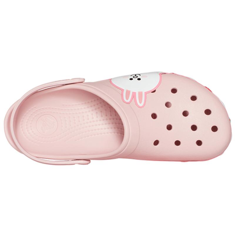 Crocs X Line Classic Clog EVA Friends Beach Pink Unisex Sandals