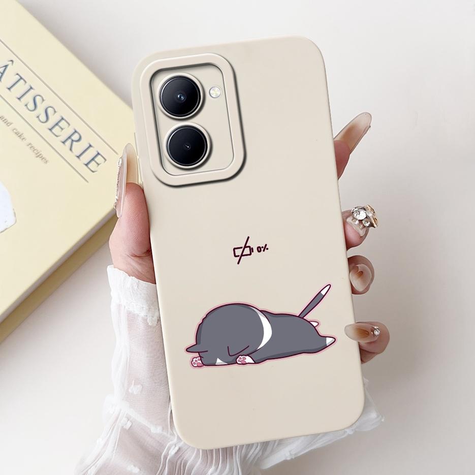 For Realme 10 4G Case RMX3630 Cute Panda Cartoon Cover Soft TPU Phone Case For Realme 10 Pro Plus Pro+ Realme10 5G Fundas Bumper