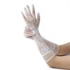 Elegant Lace Fishnet Long Gloves - Bridal & Lingerie