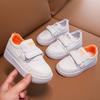 Girls casual little white shoes new comfortable boys sports shoes baby board shoes soft sole medium children children white shoes