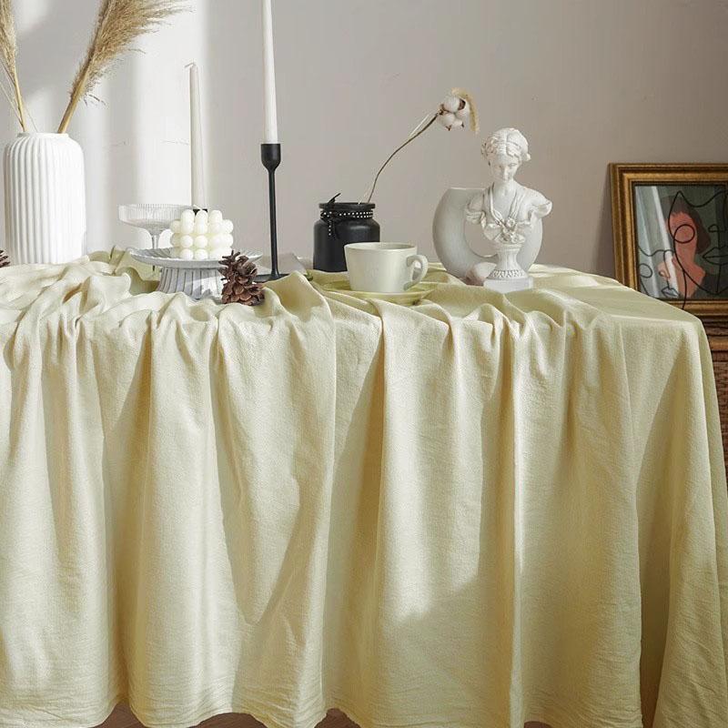 Pure Cotton Fabric Washed Imitation Cotton and Linen Fabric Chinese Style Pleated Cloth DIY Hanfu Dress Pants Material Wide135cm