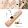 Wooden Screw Driver Toy For Kids Hand Eye Coordination Development Educational Montessori Play