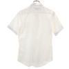BEAMS Short Sleeve Button Down Shirt M White Men's Used