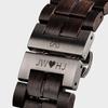 Apple Watch Wood Strap 38/40/42/44mm Black Compatible with SE/6/5/4/3/2/1