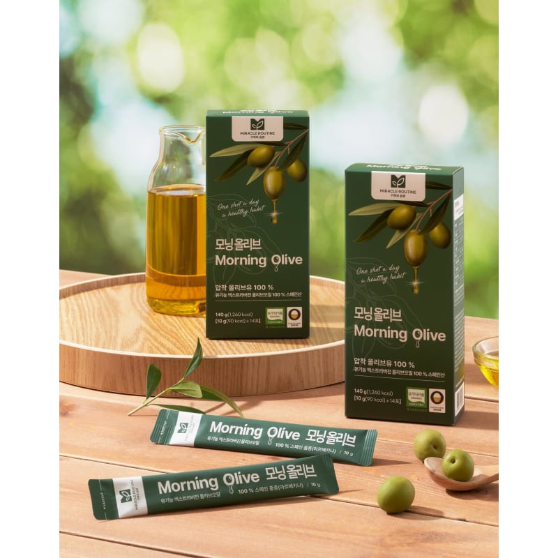 Morning Olive 4 Boxes / Slow-Aging Olive Oil