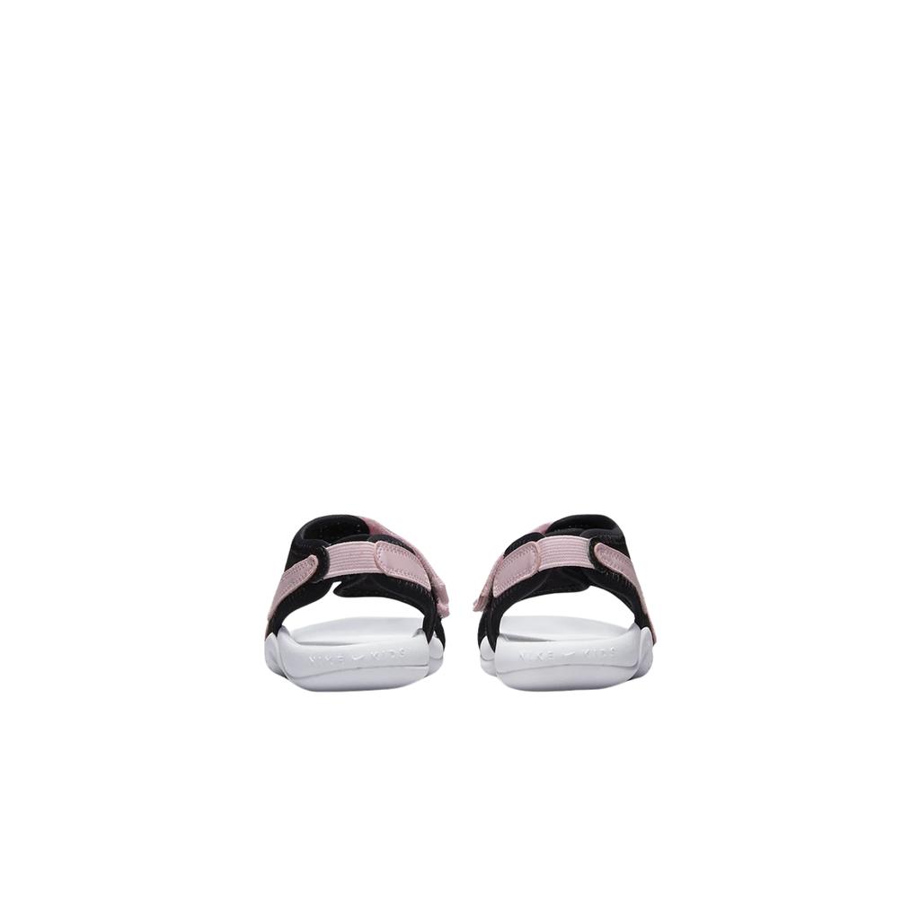 Nike Sunray Adjust 6 TD Non-Slip Durable Sports Sandals Baby Sandals Black Pink DR5709-001
