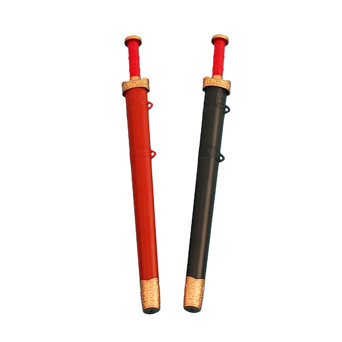 

2 шт., милые креативные канцелярские принадлежности, гелевая ручка-меч, черная, 0,38 мм, школьные и офисные принадлежности 2pcs чёрный