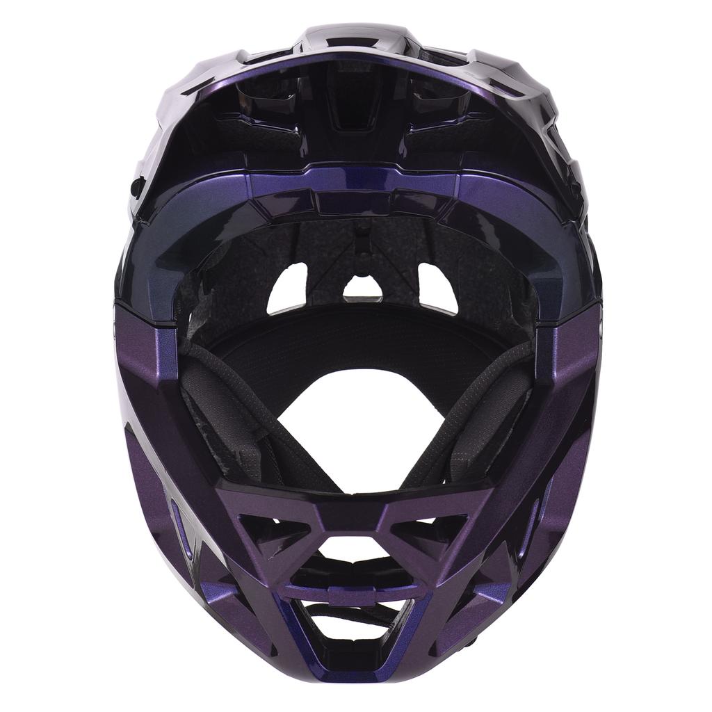 Full Face Mountain Bike Helmet For Men With Visor EPS Lining Lightweight Breathable Rough Terrain Helmet