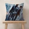 Nolan Robert Pattinson Movie Tenet Maple Design Cushion Cover Happy Autumn Harvest Decor Holiday Decorati Pillow Cover