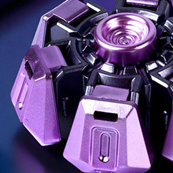 Fidget Spinner Toy Stress Anxiety Relief Teens Adults Extendable Armor Fingertip Gyroscope Portable Travel Sensory Spinning Toy