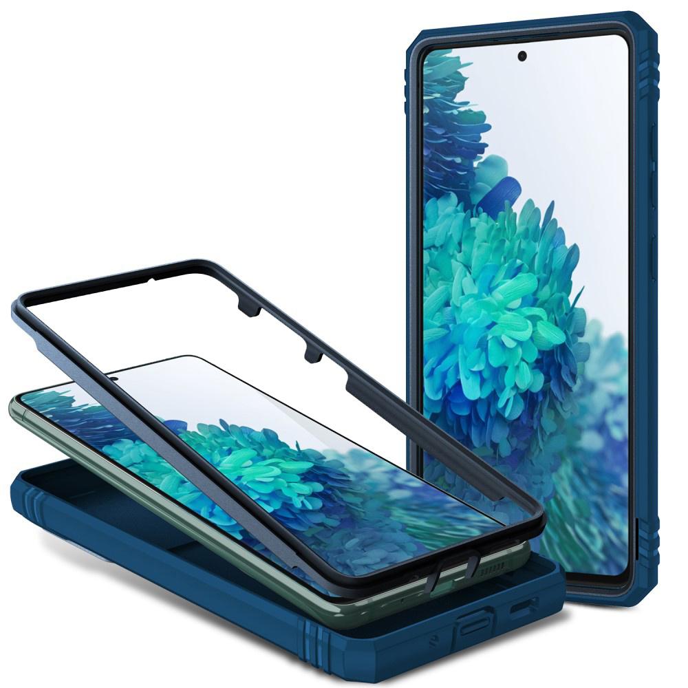 Armored case for Samsung Galaxy S20 FE, CamShield Slide, blue