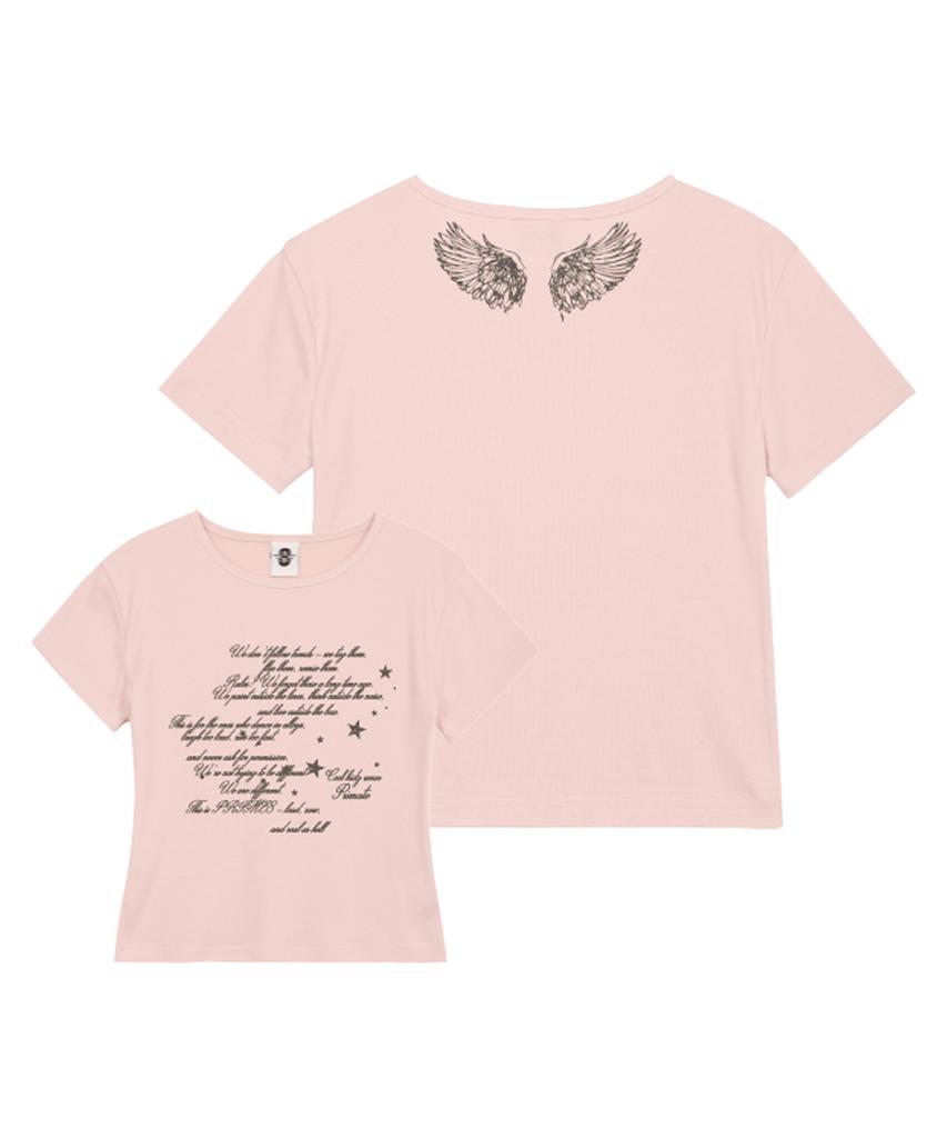 PRIMATE Write Women'S Short Ribbed Short Sleeve T-Shirt 6 Colors