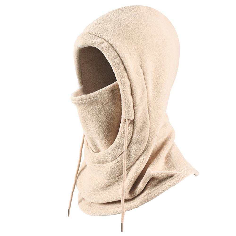 

2 шт. Балаклава Ветрозащитная Зимняя Маска для Лица Теплая Флисовая Лыжная Маска для Мужчин и Женщин Холодная Погода Мотоцикл Велосипед Велоспорт Грелка для Шеи Generic бежевый