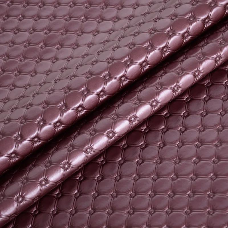 100x138cm Artificial Synthetic PU Leather Fabric For Diy Background Wall Sliding Door Bedhead Upholstery Decor Material