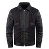 M65 Hunting Vintage Red Brown Genuine Leather Jacket Men Soft Real Cowhide Black Winter Coat Biker Jacket