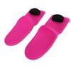 Chaussettes de Plongée 3mm Antidérapantes Résistantes à l'Usure Confortables Thermiques de Plage Longues Chaussettes d'Eau Combinaison de Plongée pour la Natation Rouge Rose S