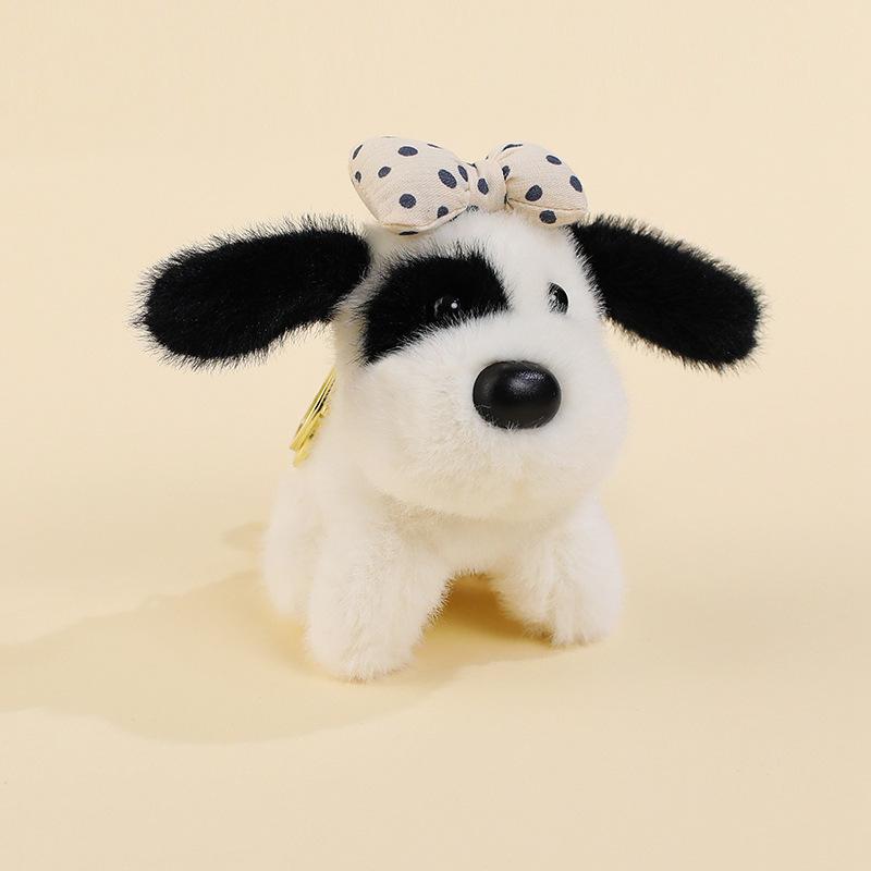 Big-Eared Dog Plush Doll Keychain Student Schoolbag Backpack Pendant Boutique Store Little Doll