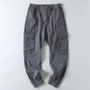 Japanese Retro Men's Versatile Loose Multi-Pocket Cargo Pants Outdoor Autumn Pure Cotton Sports Casual Jogger Pants