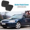 Brake Clutch Pedal Pad Cover 46545-SA5-000 for Honda Civic 1984-1986 1989-2003 2006-2015 Rubber Black (Set of 2)