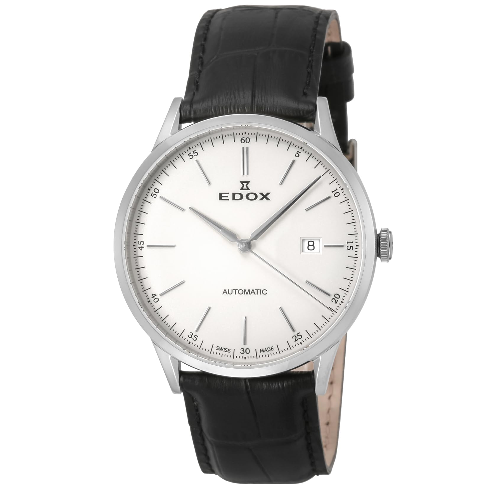 

Casual Watch Les Wobert Black [EDOX] 80106-3C-AIN Men s [Item] білий