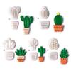 Cacti Shaped Soft Pottery Clay Cutters Earrings Jewelry Pendant Making Moulds Plant Ornaments Pendant Cutting Molds
