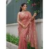 New Launch Party Wear Soft Twill Net Saree