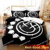 3D Fashion Blink-182 BAND LOGO Bedding Set Printed single Comforter Quilt Duvet Cover Pillow Case 3 Pieces Sets Kids Adult Size