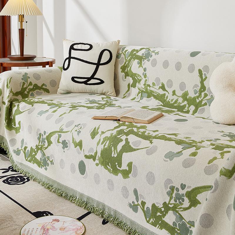 New Chinese Sofa Cover Chenille Sofa Cover Sofa Cover Four Seasons Transparent All-Inclusive Sofa Seat Cushions