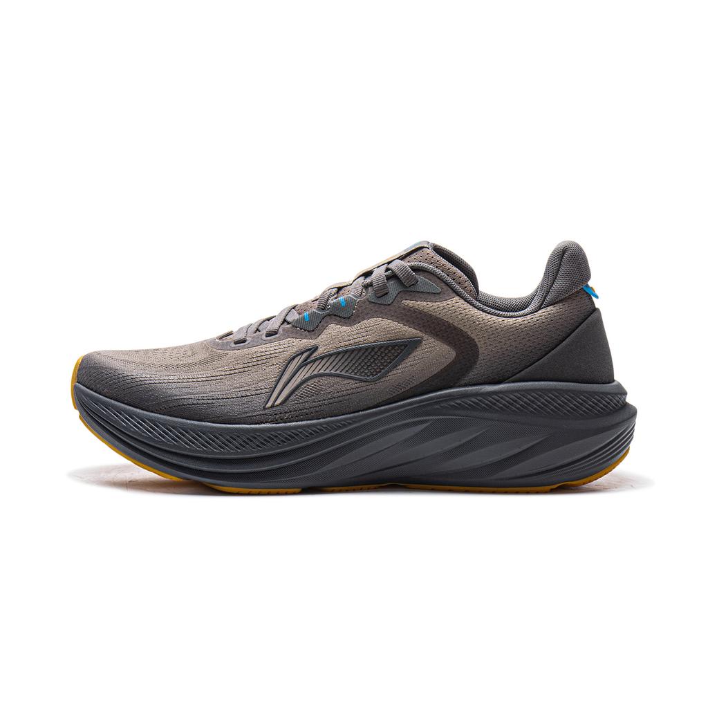 Li Ning Leisurely V2 Cushioning Slip Resistant Abrasion Resistant Breathable Low top Casual Running Shoes Men's ARSV097-4
