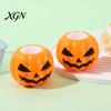 Ghost Pumpkin Toy Set 12Pcs Pop-up Squeeze Toy, Stress Relief Head Sensory Creepy Pinch Fidget for Party Favors Halloween Theme