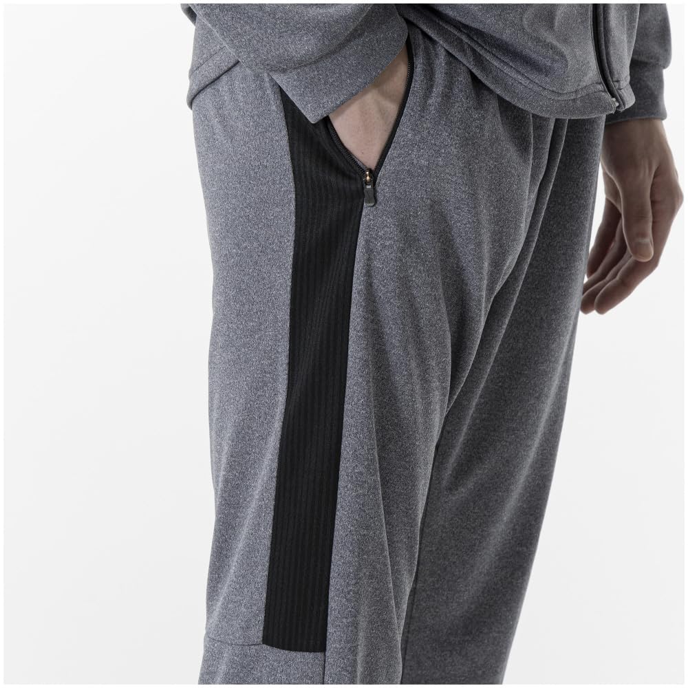 Mizuno Training Wear Soft Knit Pants 32MDA001 Charcoal Size S Heather,