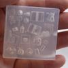 Realistic Design Silicone Nail Art Accessories Mold For DIY Craft Jewelry Making Safe Easy Use Nail Charm Mold