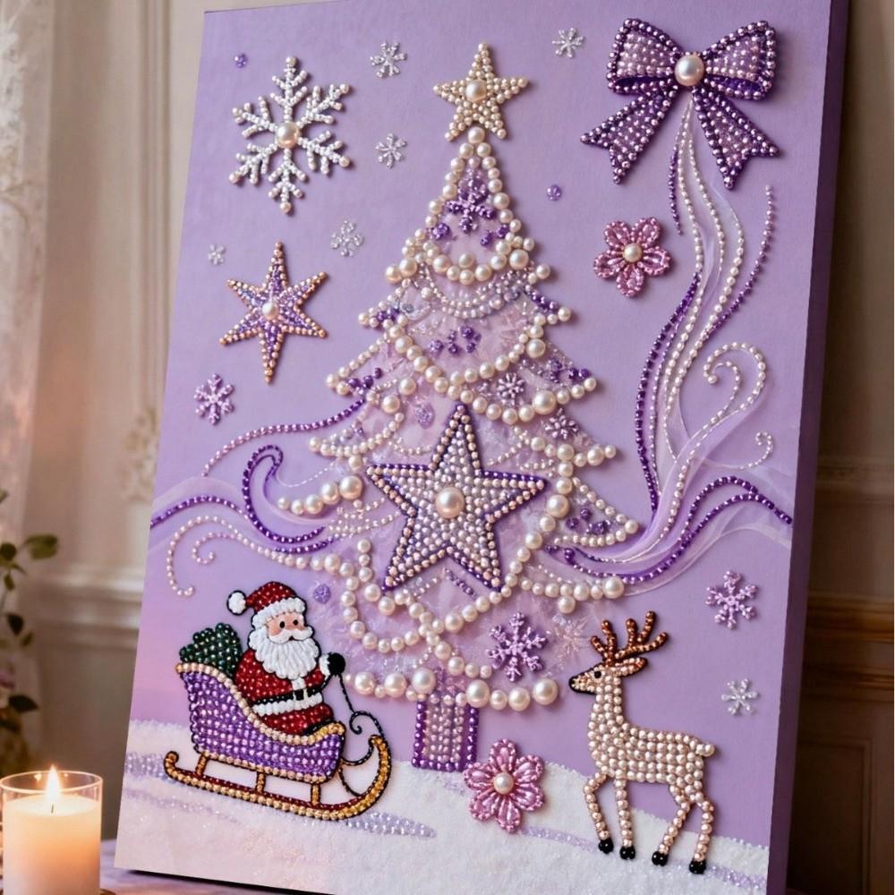 3D Pearl Painting Kit Sparkling DIY Pearl Painting Kit DIY Floral DIY Painting Art Kit  Room Decor