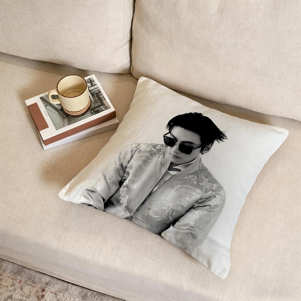 J-Ji Chang-Wook Cushion Cover Fabric Soft Furnishing,Pillowcase, Cushion Cover, Sofa Pillow, Home Decoration