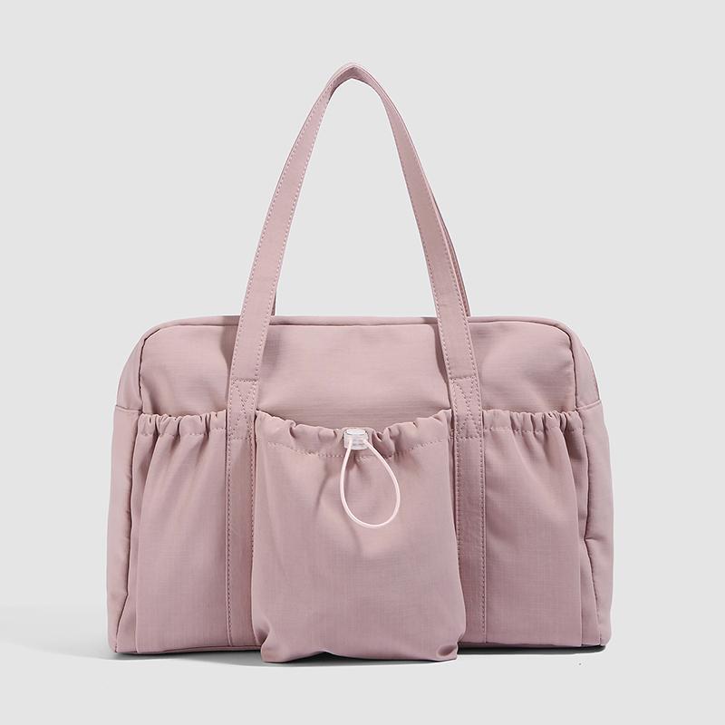 Womens Nylon Tote Bag Large Capacity Casual Shoulder Handbag for Work Travel