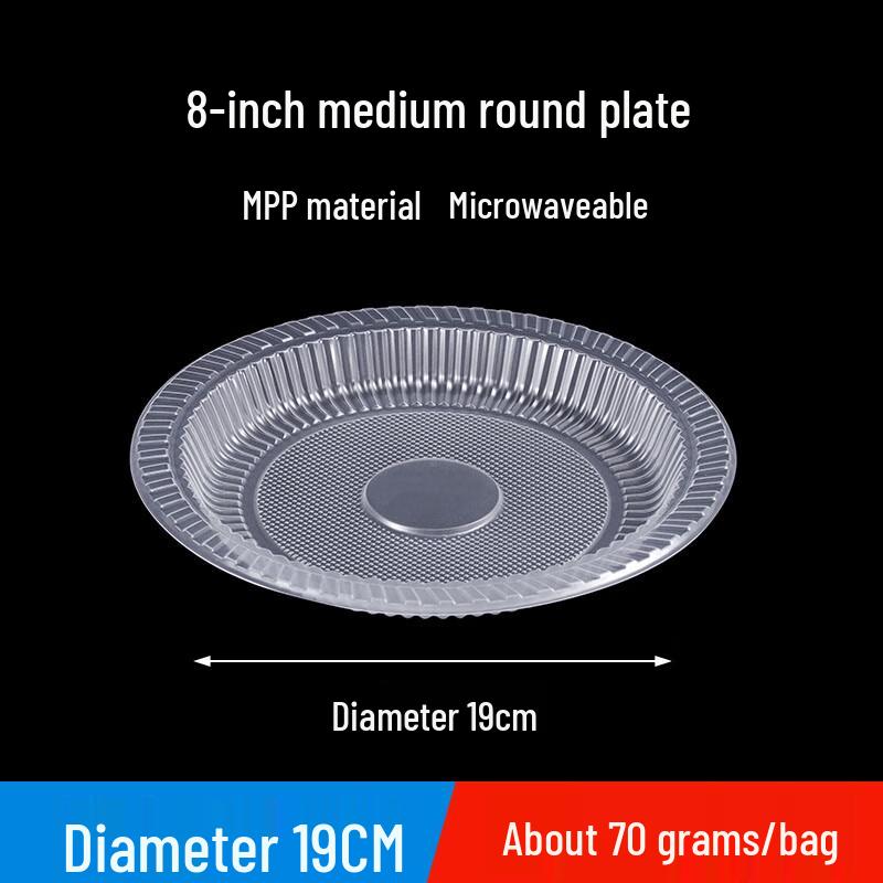 Zhaoran Disposable Food-Grade Round Plates