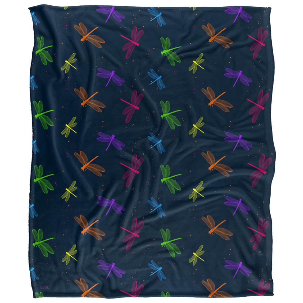 JQ Licensing James Piazza Silky Dragonfly Supersoft Blanket