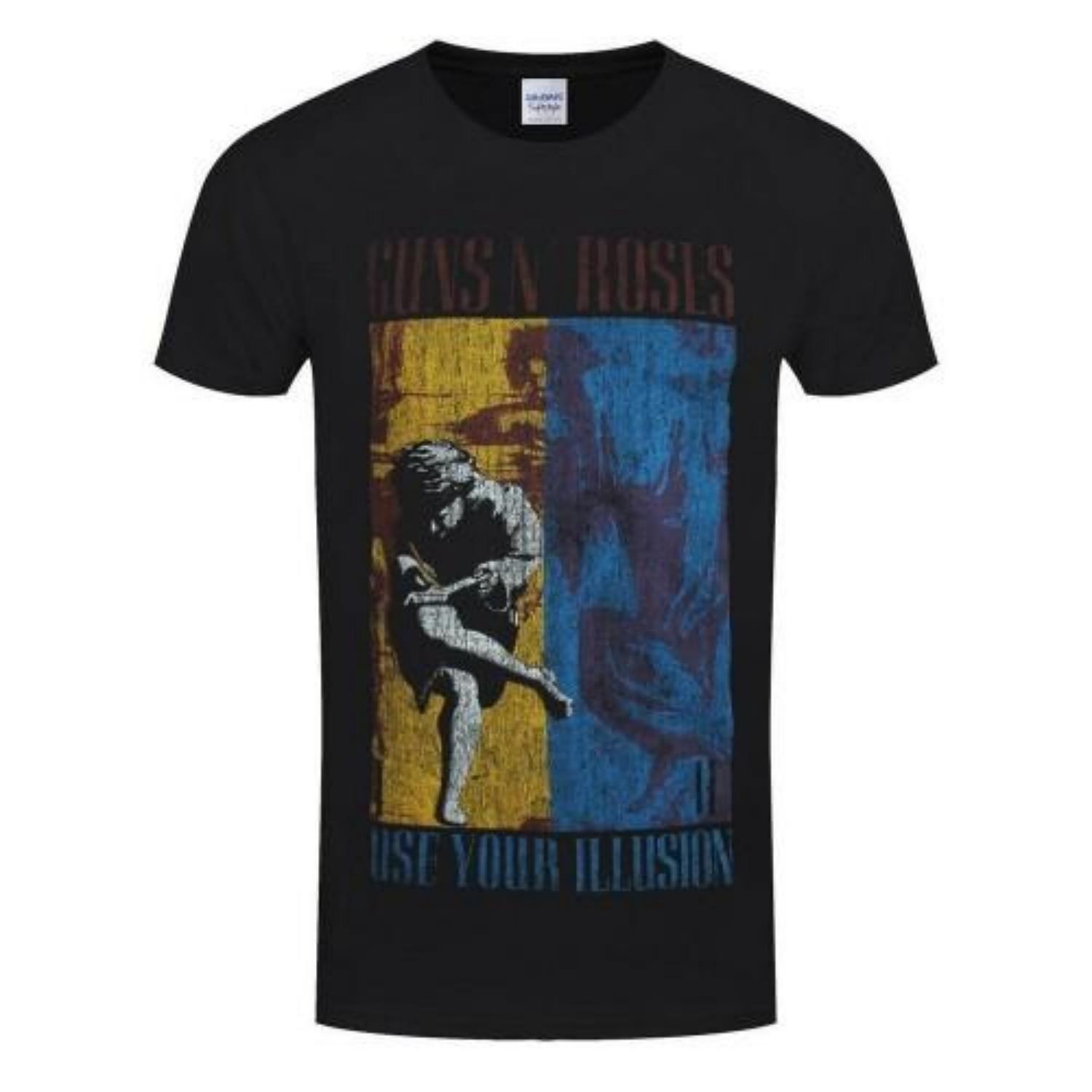 Guns N Roses Unisex Adult Use Your Illusion T-Shirt S