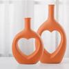 Resin Vase Silicone Mold Flower Vase Resin Casting Mould for Makeup Brush Pen Holder Decorative Heart Vase Mold DIY Tool