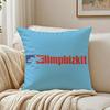 Fashion Band Casual L-Limp Bizkit Cushion Cover Linen Pillowcase Soft For Sofa Bed Home Room Decor