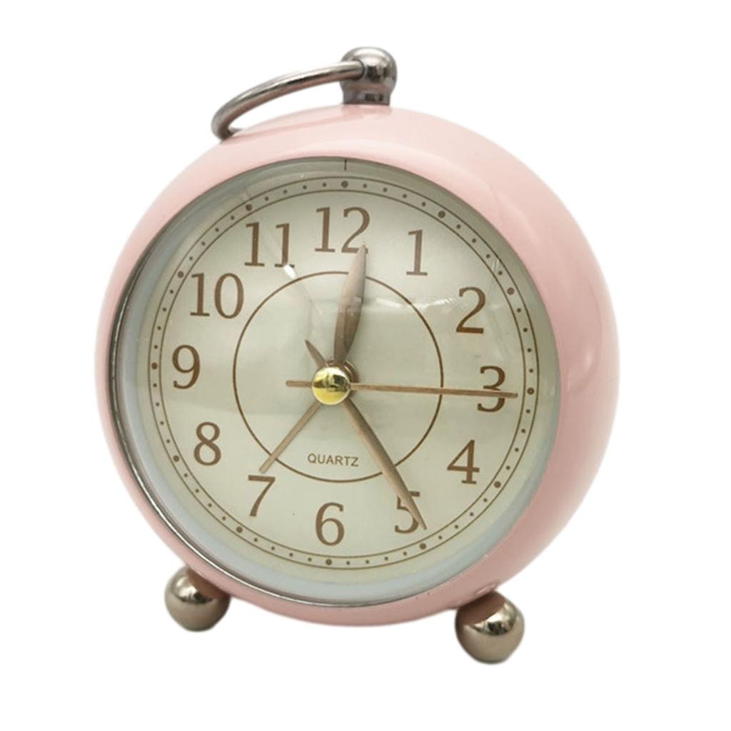 Bedroom Vintage Alarm Clock Bedside Classic Night Light