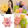 Cute Cartoon Monster Plush Toy Doll Adorable Pet Stuffed Animal Birthday Gift Wholesale