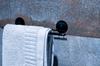 AWD INTERIOR 1661 paper towel holder, black, adhesive