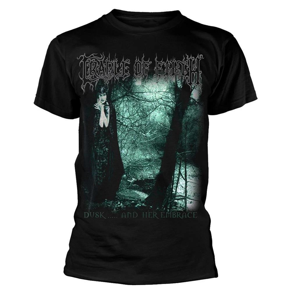 Cradle Of Filth Dusk & Her Embrace Schwarzes T-Shirt NEU OFFIZIELL