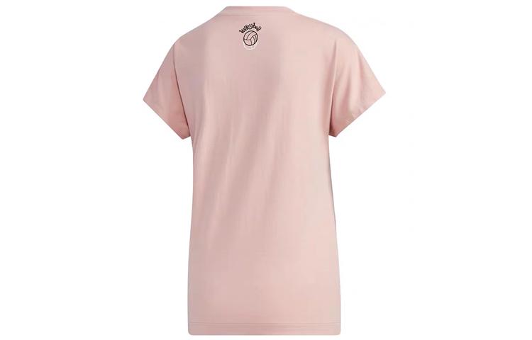 Adidas Neo Set in Sleeve T Shirt Women's Pink GK1562