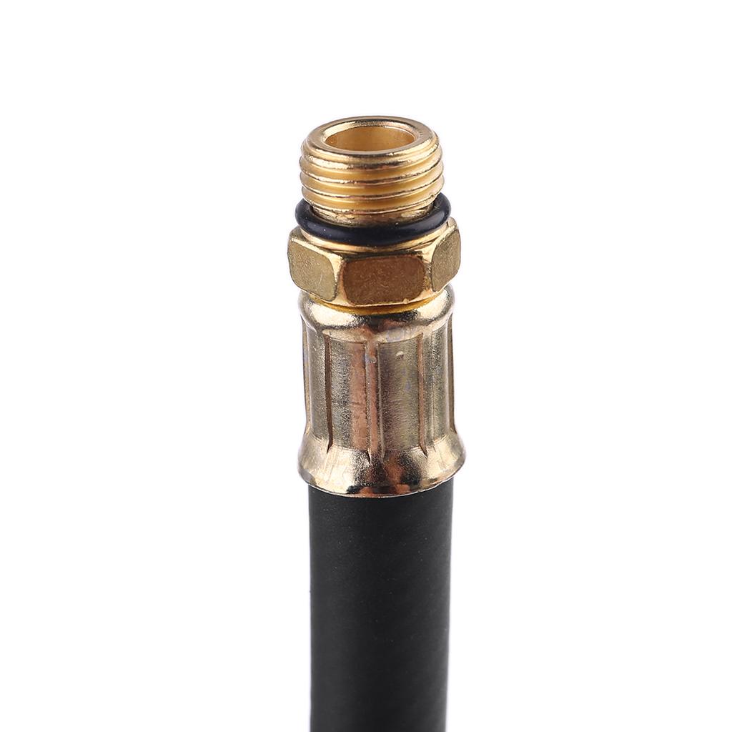 Tire Inflator Pump Hose with Locking Air Chuck for Car Motorcycle 32cm/12.6in
